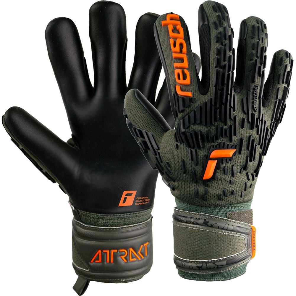 Reusch Attrakt Freegel Silver Junior