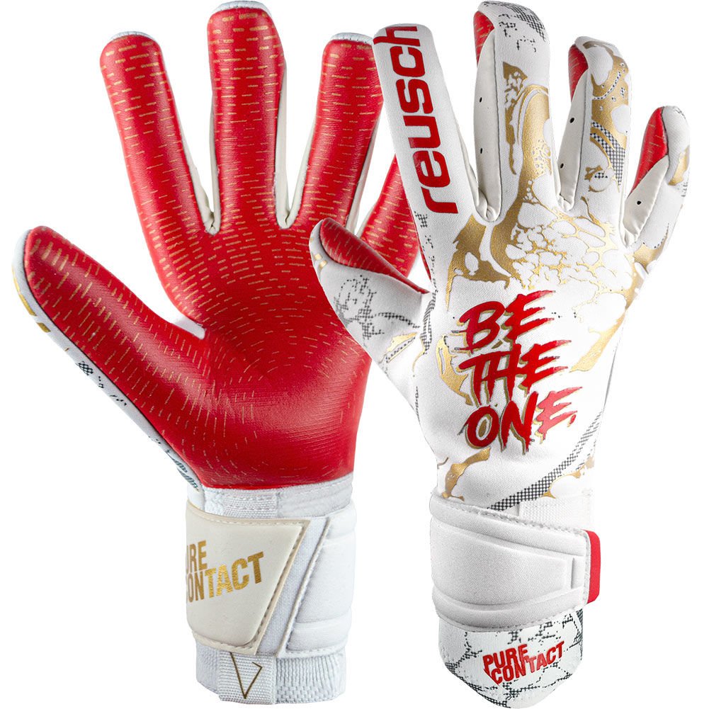 reusch PURE CONTACT GOLD X 7.5号 Kaleci Eldiveni | Profesyonel Goalkeeper Gloves | Mixspor